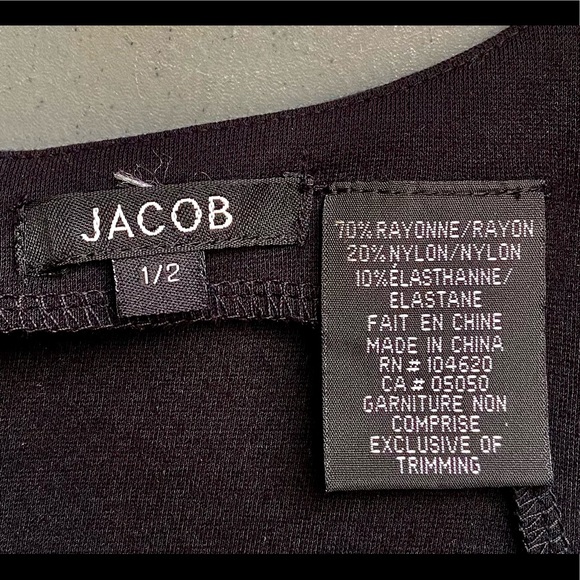 JACOB Littke Black Dress - Picture 5 of 5